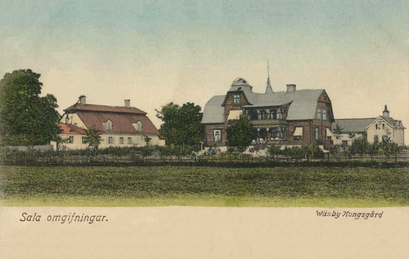 Sala Omgifningar, Wäsby Kungsgård 1903