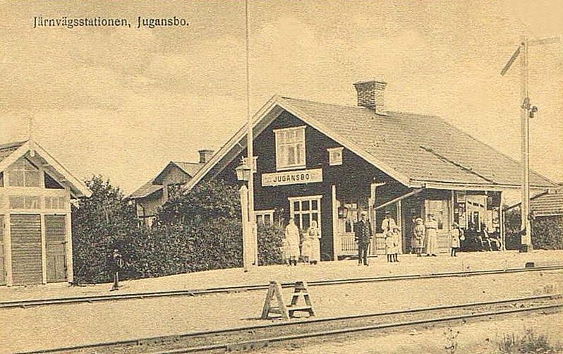 Sala, Jugansbo Järnvägsstationen