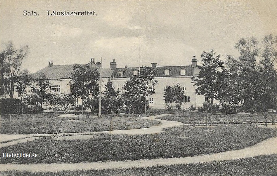 Sala. Länslasarettet 1915