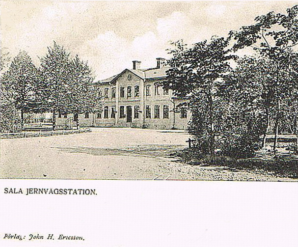 Sala Jernvägsstation 1903