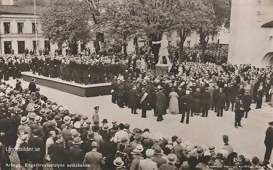 Arboga, Engelbrektsstatyn Avtäckande 1935