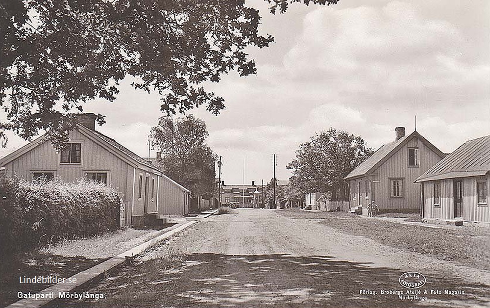 Öland, Gatuparti. Mörbylånga