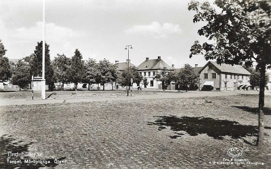 Öland, Torget Mörbylånga 1945