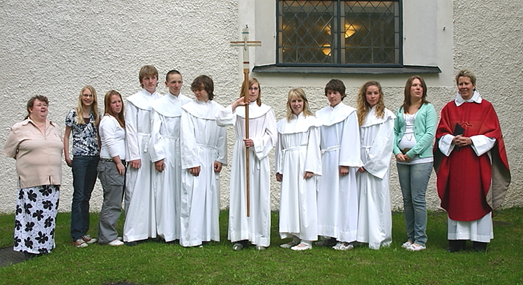 Lindesbergs kyrka konfirmation, Jimmy