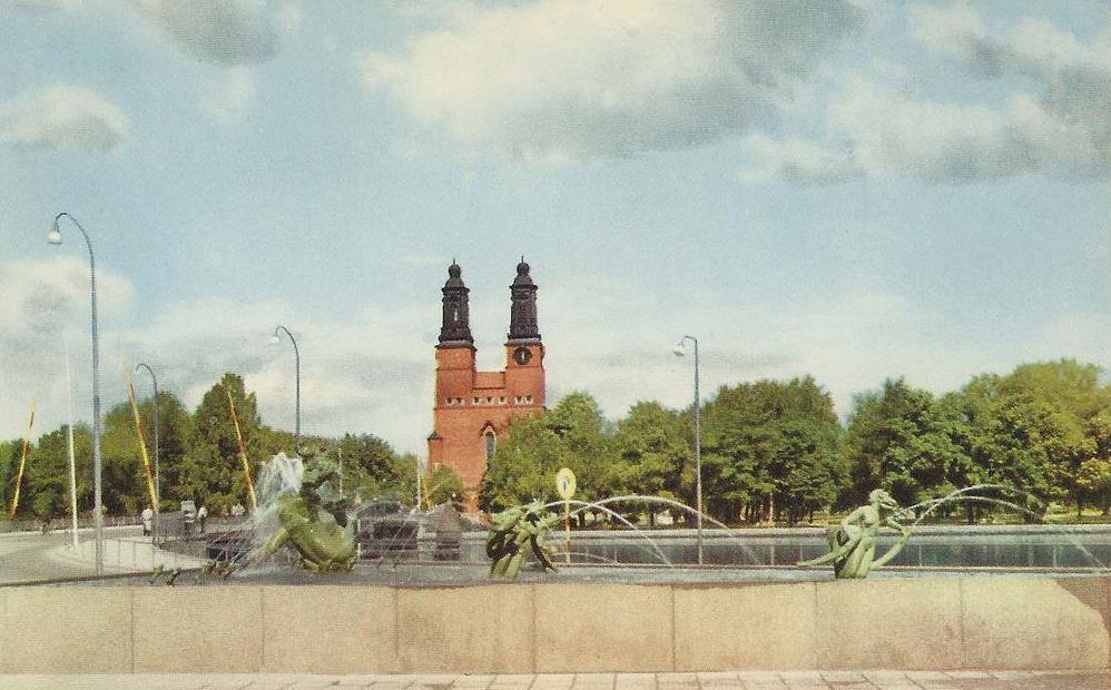 Eskilstuna, Carl Milles skulptur, Valfisken