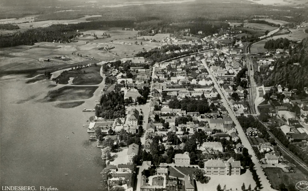 Lindesberg Flygfoto