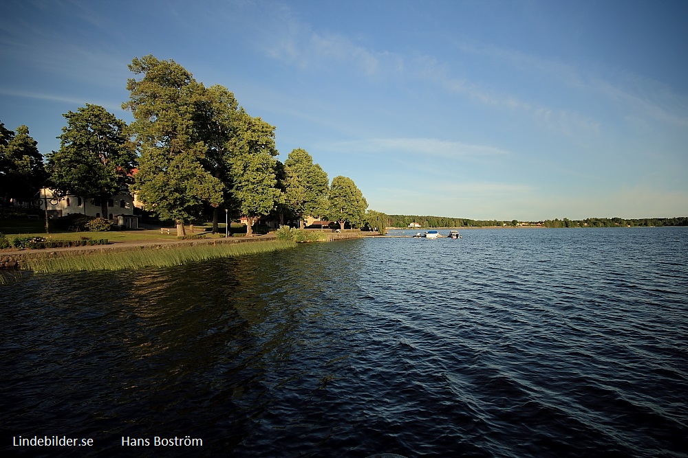 Strandpromenaden mot Brogården