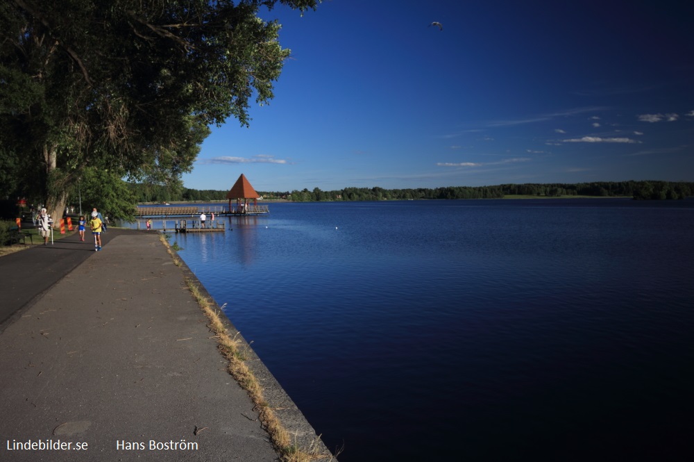 Lindesberg, Strandpromenaden