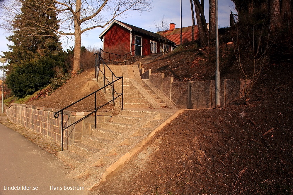 Trappen till/från Norra Kyrkogården