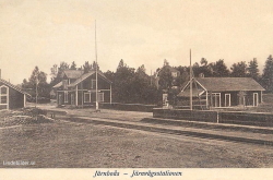 Järnboås Järnvägsstationen 1933