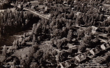 Askersund, Flygfoto över Kårberg 1956 Askersund, Flygfoto över Kårberg 1956