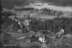 Askersund, Flygfoto över Kårberg 1946 Askersund, Flygfoto över Kårberg 1946