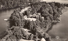 Flygfoto över Sparreholms Slott