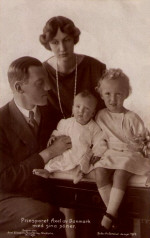 Axel av Danmark, Margaretha av Sverige, Fleming av Rosenborg och Georg av Danmark Axel av Danmark, Margaretha av Sverige, Fleming av Rosenborg och Georg av Danmark