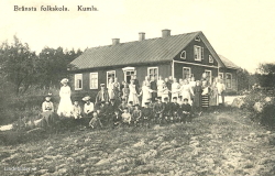 Brånsta folkskola. Kumla