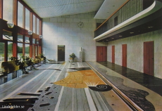 Kumla, Hällabrottet, Ytongbolaget, Interior från Entren 1980 Kumla, Hällabrottet, Ytongbolaget, Interior från Entren 1980