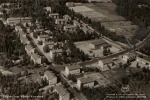 Kumla, Flygfoto över Närkes Kvarntorp 1956 Kumla, Flygfoto över Närkes Kvarntorp 1956
