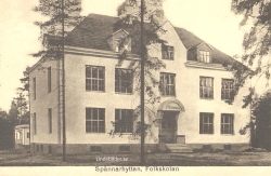 Spännarhyttan, Folkskolan