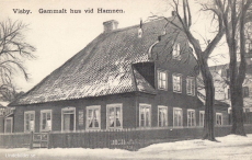 Gotland, Visby Gammalt hus vid Hamnen Gotland, Visby Gammalt hus vid Hamnen