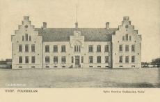 Gotland, Visby, Folkskolan 1906 Gotland, Visby, Folkskolan 1906