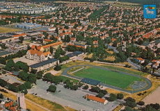 Gotland, Visby, Solbergaskolan och Idrottsplatsen Gutavallen Gotland, Visby, Solbergaskolan och Idrottsplatsen Gutavallen