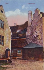Gotland, Visby Gårdsinteriör Gotland, Visby Gårdsinteriör