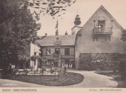 Wisby, Biskopsgården 1904 Wisby, Biskopsgården 1904