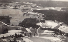 Kopparberg, Flygfoto över Rällså 1937 Kopparberg, Flygfoto över Rällså 1937