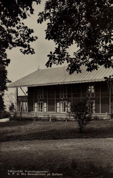 Fridhem, Huvudbyggnaden, KFUMs Semesterhem på Gotland