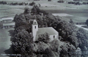 Örebro, Flygfoto över Lännäs Kyrka