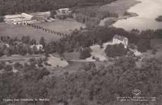 Örebro, Flygfoto över Göksholm, Stora Mellösa 1954 Örebro, Flygfoto över Göksholm, Stora Mellösa 1954
