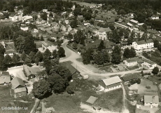 Hällefors, Flygfoto över Grythyttan 1963 Hällefors, Flygfoto över Grythyttan 1963