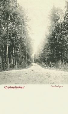 Hällefors, Grythyttan, Grythyttehed, Sundsvägen 1903 Hällefors, Grythyttan, Grythyttehed, Sundsvägen 1903