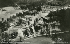 Hällefors, Grythyttan, Stentry skifferbrott från Flygplan 1950 Hällefors, Grythyttan, Stentry skifferbrott från Flygplan 1950