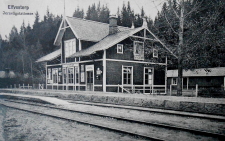 Hällefors, Grythyttan, Elfvestorp Jernvägsstationen