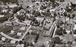 Flygfoto över Grythyttan 1955 Flygfoto över Grythyttan 1955