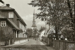 Motiv från Smedjebacken, Dalarna 1944