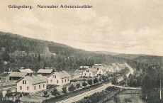 Ludvika. Grängesberg. Norrmalms Arbetarebostäder Ludvika. Grängesberg. Norrmalms Arbetarebostäder