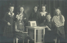 Ludvika, Grängesberg, Skolbarn 1919 Ludvika, Grängesberg, Skolbarn 1919