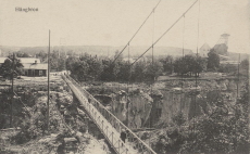 Ludvika, Grängesberg, Hängbron 1915