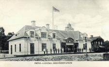 Ludvika, Grängesberg, Frövi Ludvika Järnvägsstation 1911 Ludvika, Grängesberg, Frövi Ludvika Järnvägsstation 1911