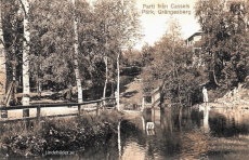 Ludvika, Parti från Cassels Park, Grängesberg 1914 Ludvika, Parti från Cassels Park, Grängesberg 1914
