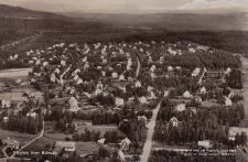 Ludvika_Grängesberg, Flygfoto över Björkås