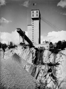 Ludvika, Grängesberg, Gruvområde 1949 Ludvika, Grängesberg, Gruvområde 1949