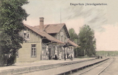 Degerfors Järnvägsstation 1906 Degerfors Järnvägsstation 1906