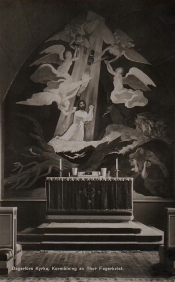 Degerfors Kyrka, Kormålning av Thior Fagerkvist 1945