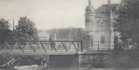 Köping, Landsvägsbron öfver Köpingsån 1901 Köping, Landsvägsbron öfver Köpingsån 1901