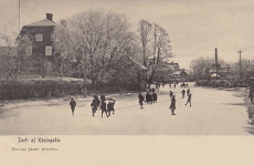 Köping, Parti av Köpingsån 1904 Köping, Parti av Köpingsån 1904