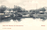 Köping, Parti från Hamnen och Järnvägsbron 1902