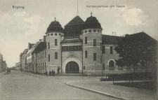 Köping, Godtemplarhuset och Teatern 1917 Köping, Godtemplarhuset och Teatern 1917